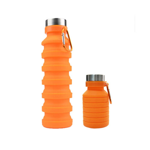 Silicone foldable water bottle