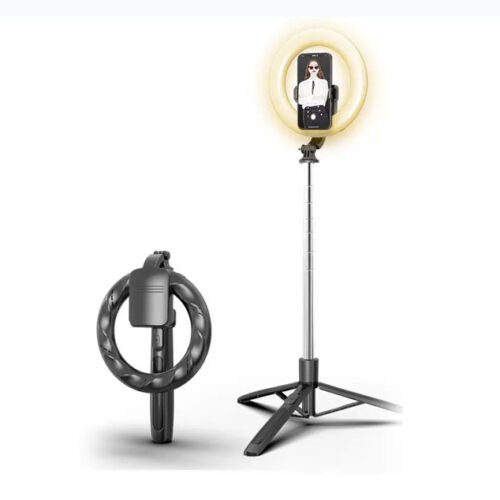 Ring light phone holder