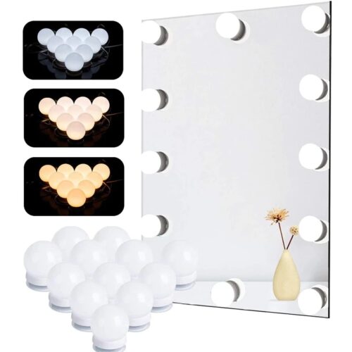 Makeup mirror lights