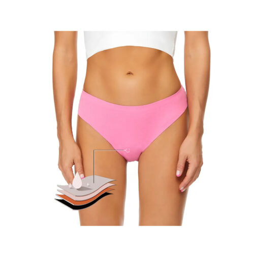 Cotton menstrual panties with 4 waterproof layers