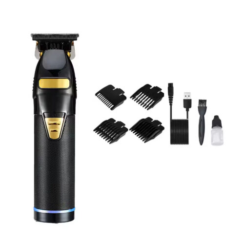 Professional cordless electric hair clippers for men