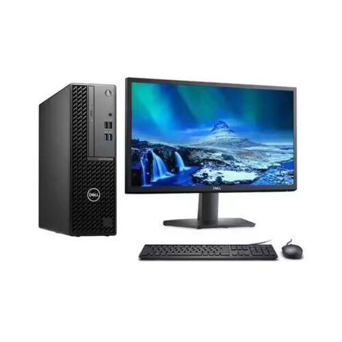 Dell OptiPlex 7010 SFF, Processor Intel i5-12500, 8GB RAM, 512GB/1TB SSD, USB wired keyboard and mouse, 23.8 inches monitor