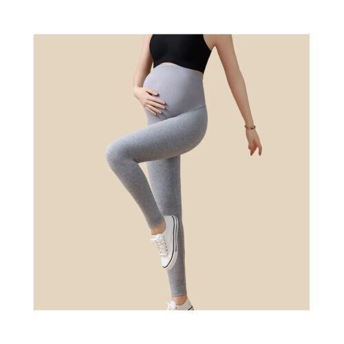 Pregnant women yoga pants, seamless cotton maternity plus size clothes