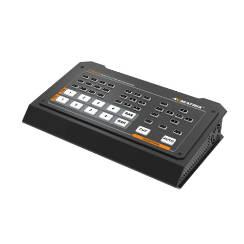 AVMATRIX HVS0401E audio and video switcher, HDMI/DP 4 channel RTMP, live streaming record and 4 input ports switch for broadcasting